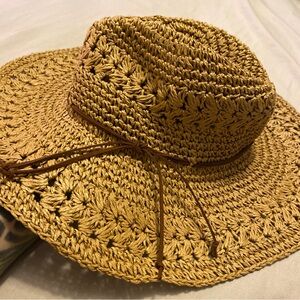 Mossimo Supply Co. Tan Braided Hat